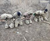 ru pov. 5 Ukrainian soldiers taken captive, unknown location from 2ch ru nude 35