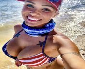Loves fishing and America...my kind of woman! ?? coley_jens - IG from @coley jens