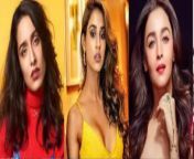 You are invited to attend ONE movie premiere where by the end of the night you get to fuck the lead actress. Who do you choose? (Shraddha, Disha, Alia) from the daughterl actress he