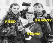 The Scooby Doo characters were loosely based on the characters from the Dobie Gillis tv show: Fred was Dobie Daphne was Thalia Velma was Zelda and Shaggy was Maynard from the scooby doo show