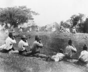 Japanese soldiers using members of the British Indian Army from the Sikh Regiment as target practice. Photographed in 1942. Discovered by the Allies in 1945. [3278 x 2292] from indian aunties from the south8