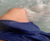 Hard dick in the public hot tub ? I made sure to show off for the others who joined in the hot tub. They couldnt seem to keep their eyes off my bulge ? I eventually took my shorts off and got nude. What would you do if you caught me like this in public? from show off