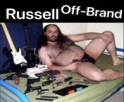 We have Russell Brand at home! Russell Brand at home: from russell