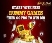 Start With Free Rummy Games Then Go Pro to Win Big - khelplayrummy.com from bangla big bs com
