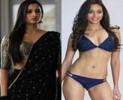 Srinidhi Shetty - saree vs bikini - KGF actress. from srinidhi shetty boobs
