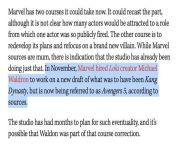 The Hollywood Reporter: Avengers: The Kang Dynasty is now just being referred to as Avengers 5. from news reporter swet