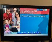 CTV Calgary uses family photo of Chris Watts and the family he murdered during a planned parenthood segment. from sidhanta family photo