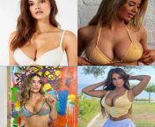 Nicola Cavanis and Emily Elizabeth vs Lyna Perez and Eva Savagiou from onlyfans lyna perez nude