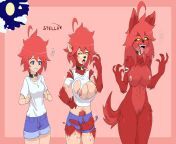 Stella&#39;s Werewolf Transformation by Torrexmarux2 from female into werewolf transformation