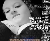 big ass big tits pretty face it&#39;s a trap lol hit me up onlyfans.com/lanawhitexx from www sex mom ass big com