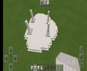 Just started to build something one my first day of Minecraft cause I just installed it from just rugby