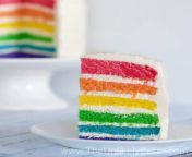 I didnt realize that my cake day was in pride month a year ago. But now I do, so happy pride month! Here, have a slice of this rainbow cake from rainbow cake bbw