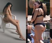 Kendall Jenner vs Burcu Ozberk from burcu ozberk bikiniesi