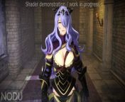 WIP Image of NoduSFM&#39;s upcoming Camilla animation from sexy sravonti x image