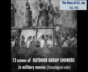 12 Outdoor Group Showers scenes in war movies (2 questions please: what are your favorite scenes, and why ? tx ! ) from forcing scenes in grade movies