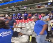 Cruz Azul fans fighting amongst themselves from ceu azul