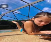 Raneesa Marrero @theyhatetooseeit was live from the poolside on a lovely wonderful Monday morning!! Part 1 from raneesa marrero