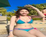 pretty thai girl at the pool from view full screen hijab girl at the seaside mp4