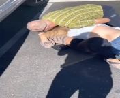 Off-duty Tucson police officer pins Mother and Daughter to the ground, for walking too slow through a parking lot. from magic mirror mother and daughter xvideos com mp4