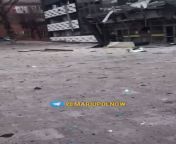 Azov released a video earlier showing destruction caused by Russian and of destruction caused by Azov on Russian positions. from azov boysxxxx purn