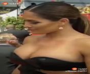 Nikki Bella red carpet boobs from nikki bella boobs kising