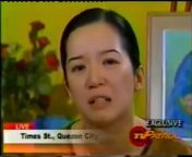 TV Patrol Kris Aquino Interview from 2003... from pinay ginahasa nang amo at itinali ang kmay tv patrol sex video