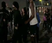 [Hollywood, CA] [[[WARNING GRAPHIC]]] A group of protesters in Hollywood tonight when a large truck with an unknown assailant targeted them. This video shows the moment it plowed into the group, striking at least one victim head-on who was flung back andfrom hollywood nagin sexsex man fucking xxx videoسكس حمارينيك بنتgla video