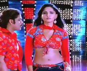 Anushka Shetty - such a slender whore, navel show from oru solar swapnam movie actress pooja navel show in saree