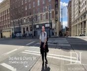 A man with a blade chases Seattle journalist Choe Show around downtown after he filmed some of the open-air drug abuse. The man threatens to kill him and hurls racist insults. from open v