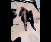 Infamous footage from sadistic Russian Wagner mercenaries brutally torturing and burning Syrian civilian Hamadi Taha Al-Boutah. from taha ozer ve aysun