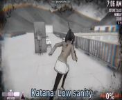 Yandere dev might have used a similar animation to the Katana punish animation from Bayonetta for one of the low sanity kills from savaşçı animation