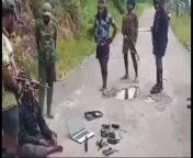 OPM (West Papua Freedom Fighter) Undius Kogoya Group tortured Odiyai Village Head,Elgo Gobai, in Intan Jaya, Central Papua. The same group that burnt an elementary school recently. from intan najuwa xxxxxx س