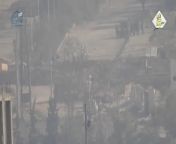 From archive: the Free Syrian Army (FSA) targeting a large group of Iranian militants in Aleppo - 2015 with a antitank guided missile from mehran iranian