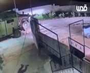 Tulkarm, West Bank (NSFW): an Israeli military vehicle drives over the body of a dead Palestinian after a raid on a house. Three young men were killed in total by the IDF. from young lovers caught nude in park by uncle