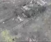 Another angle of how russian soldiers managed to survive the first Ukrainian FPV drone, but died to the second one from another angle of 3d vr video but regular better fotage compare them