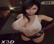 Tifa Lockhart FF 3D porn by X3D from 3d porn gide big men focked by
