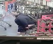 Man pooping in a supermarket caught on camera. from girl pooping in camera