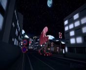 The moon 1 (Giantess growth animation) Beladdy from male growth animation