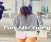 Park min young booty walk from nude park min young
