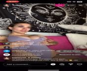 Bhad Bhabie showing her Big boobs &amp; sexy nude body on Instagram LIVE to hungry simps??? from desi bhabhi nisha rani nude bathing and showing her big ass mp4