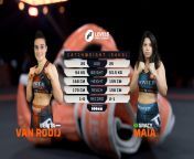 Benita van Rooij vs. Gracy Maia - FULL FIGHT with FINISH - (Levels Fight League 11) - (2024.02.18) from gracy thapa
