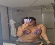 DJ Rhea deep sexy navel and curvy belly in lingerie from dj rhea nude