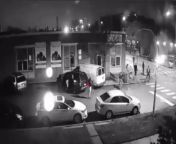 Footage of the triple murder(fourth gravely injured) in Portage Park at Vera lounge on the 5500 block of west school st (video is graphic) from school gail video
