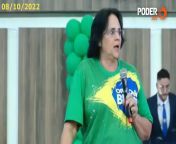 Em 2022, a senadora e pastora evangélica Damares Alves dissemina mentiras, durante um culto, sobre tráfico e exploração sexual de menores em Marajó - PA. from pastora andréia lacerda
