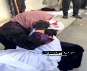 A grieving Palestinian mother bids a heartfelt farewell to her little daughter, killed by an Israeli airstrike in Jabalia. from father fuck little daughter 3gp v