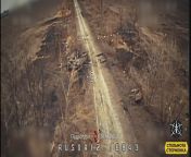 Short clip from UA drone team &#39;Shadow&#39; shows a pair of Russian soldiers taking a close hit from an FPV strike drone. March 13, 2024 from view full screen telugu bhabi short clip mp4
