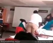 (NSFW) What&#39;s interesting is how they only stood up when the guy touched her but when she was smacking his shit they didn&#39;t care from smacking