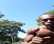 Old video from South Africa of a naked man thinking he is Jesus. from video za kutombana africa