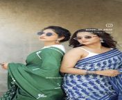 Priyadarshini Indalkar and Shivali Parab - Dream threesome duo (Priyadarshine should have also worn a skimpy blouse/braouse like Shivali) from priyadarshini