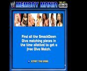 2006 WWE.com - Smackdown Diva Memory Mania Game from 2006 wwe com